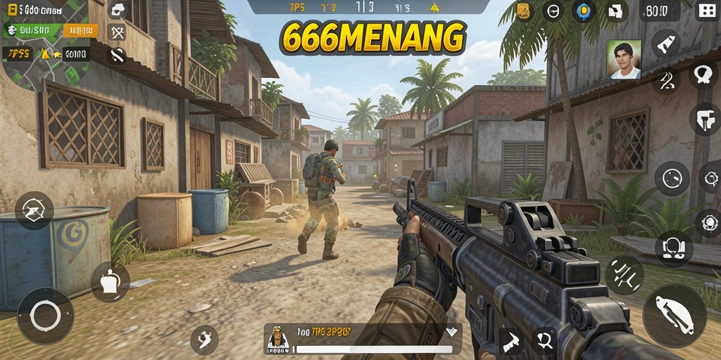 Screenshot permainan TPS yang mendebarkan dan penuh aksi.