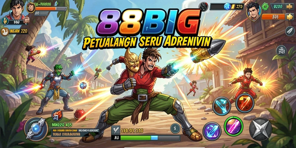 Screenshot gameplay dari 88BIG yang menarik dan penuh aksi.