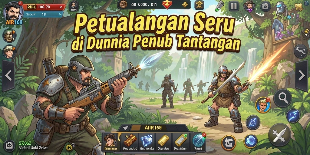 Screenshot gameplay AIR168 menampilkan momen seru dalam petualangan.