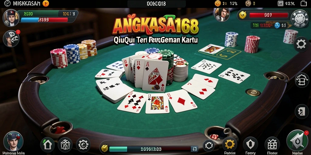 Tampilan gameplay QiuQiu di ANGKASA168 yang seru.