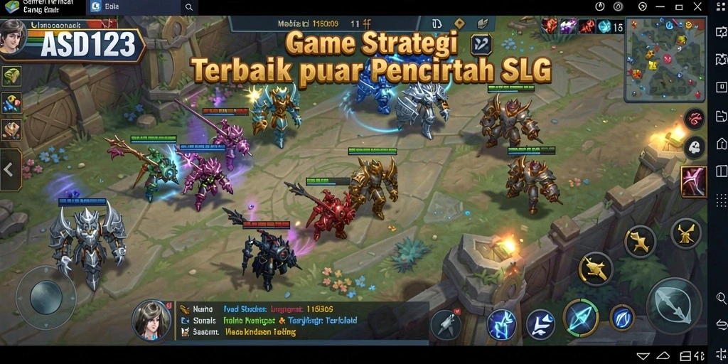 Tangkapan layar permainan menunjukkan aksi mendebarkan dan strategi dari <strong>ASD123</strong>.