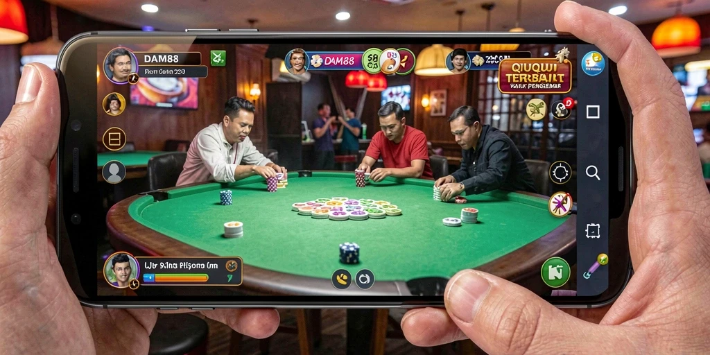 Tampilan gameplay QiuQiu yang seru dan menarik di DAM88.