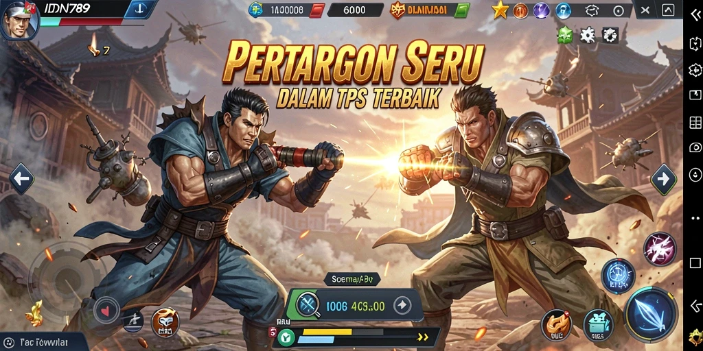 Tampilan gameplay seru dari IDN789 di TPS.