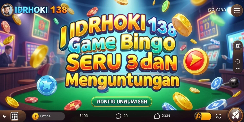 Tampilan gameplay yang menegangkan di IDRHOKI138 Bingo.
