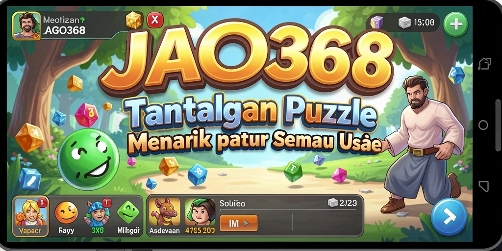 Tampilan gameplay JAGO368 yang menantang dan menyenangkan.