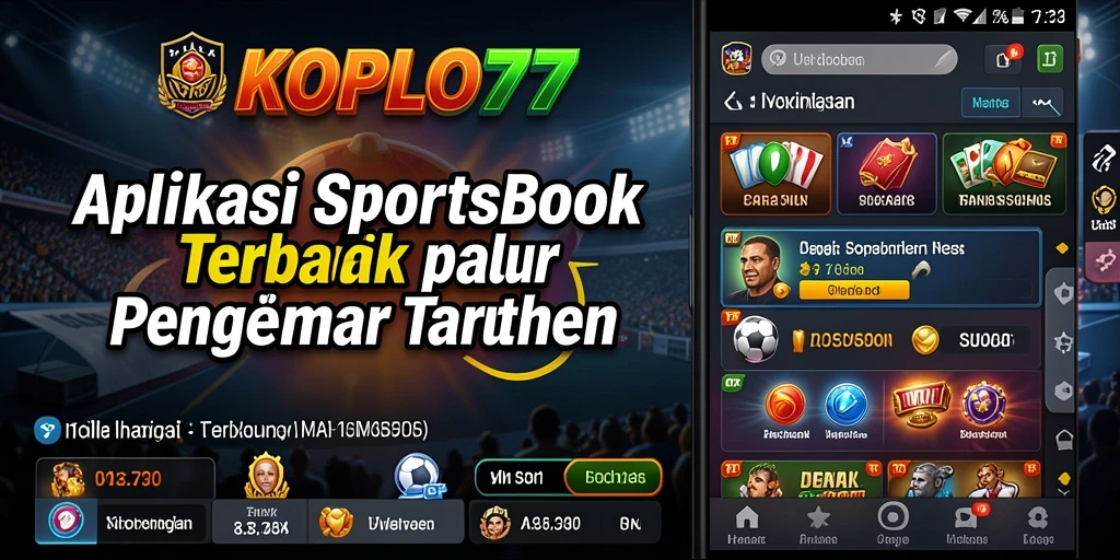 Tampilan menu taruhan KOPLO77 yang menarik dan informatif.