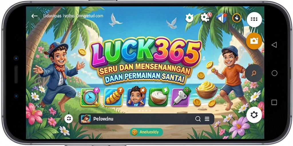 Tangkapan layar utama LUCK365 menunjukkan gameplay yang mengasyikkan.