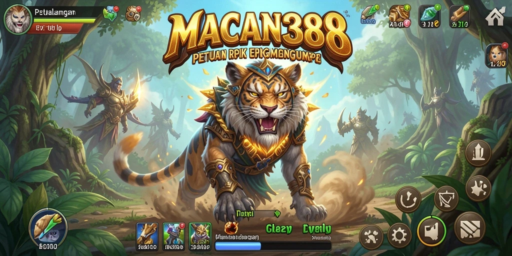 Gameplay menakjubkan di dunia RPG yang luas.