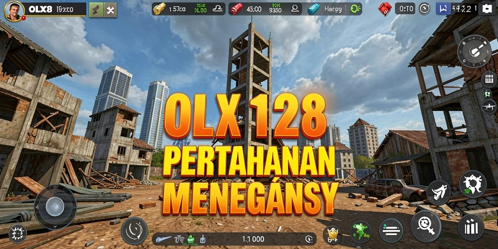 Gameplay OLX128 yang menegangkan dalam Tower Defense.
