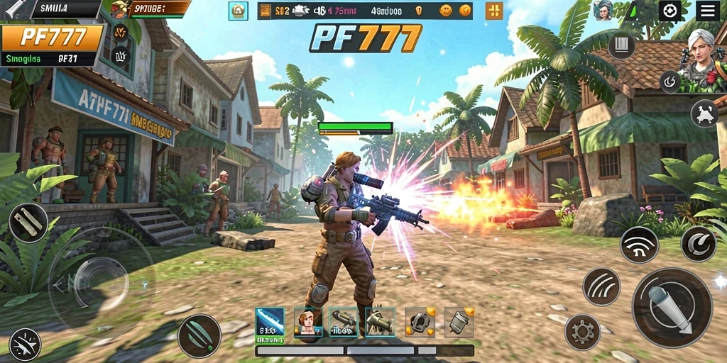 Menampilkan gameplay menarik dan grafis yang menawan dari PF777.