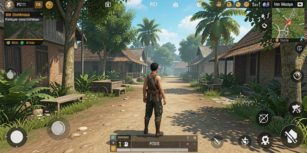 Screenshot PG11 menampilkan gameplay simulasi yang mendalam dan interaktif.