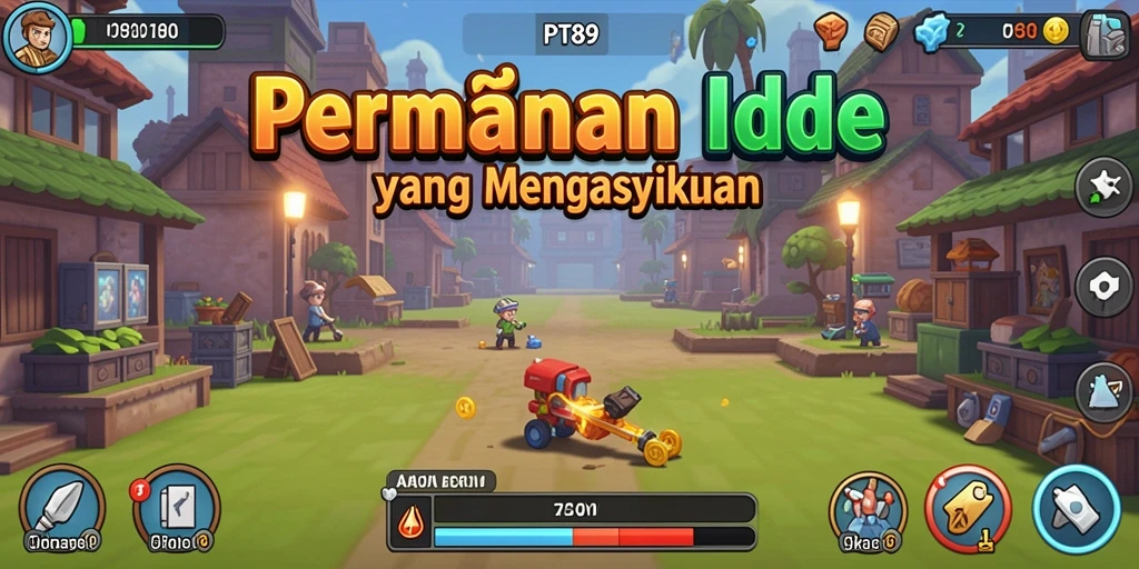 Tangkapan layar gameplay Idle yang menarik dan santai.