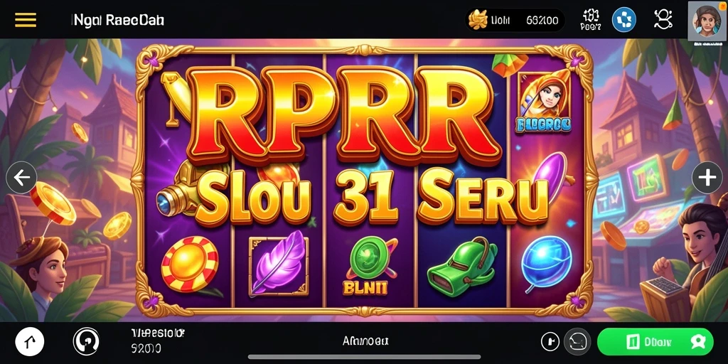 Tangkapan layar gameplay RPRR yang menampilkan keseruan Slot.