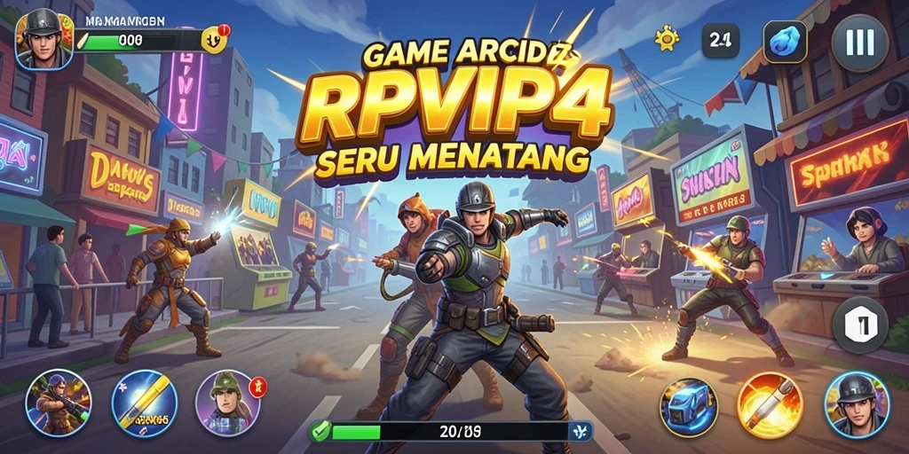 Tampilan dari gameplay RPVIP4 yang penuh aksi dan keseruan.