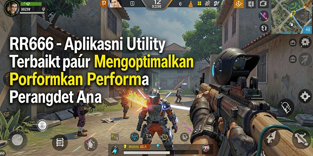Screenshot gameplay Utility RR666 menampilkan pengelolaan perangkat yang efisien.