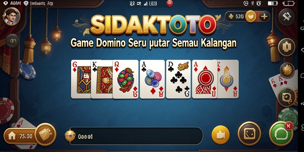 Screenshot menampilkan gameplay seru SIDAKTOTO dengan berbagai pemain.