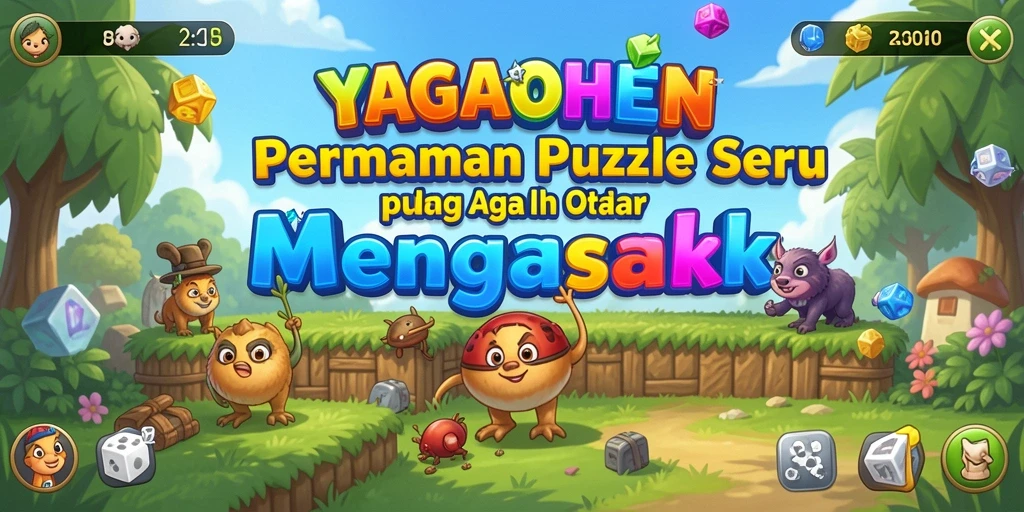 Tangkapan layar gameplay YAGAOHEN menampilkan tantangan Puzzle menarik.